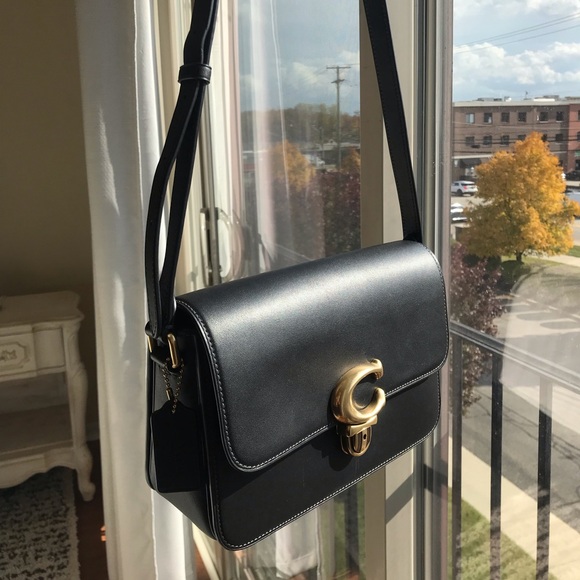 Coach Studio Leather Shoulder Crossbody Bag - Picture 12 of 16